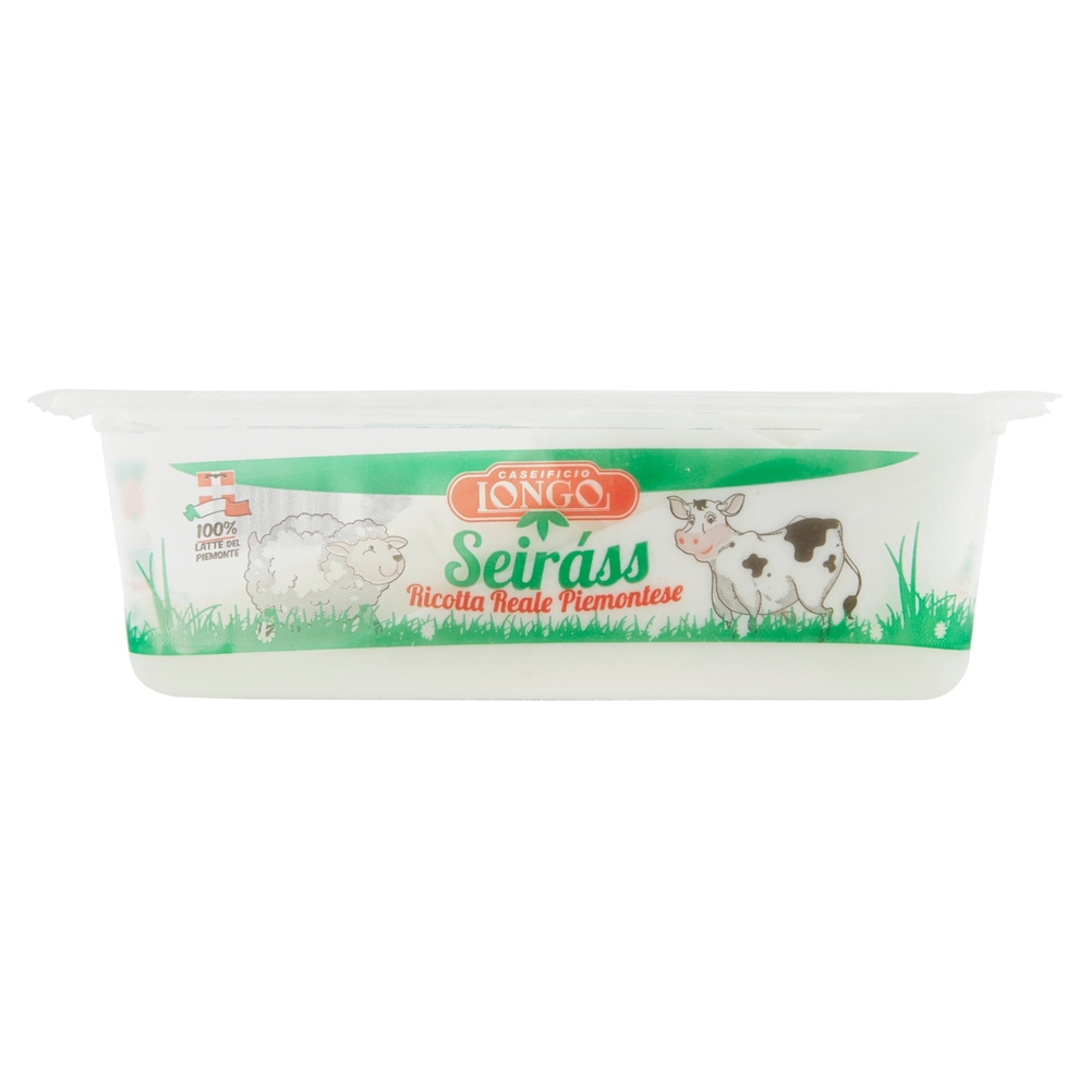 Caseificio Longo Seiráss ricotta reale piemontese 250 g